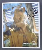 ESTATE OF JEREMY BULLOCH - STAR WARS - OFFICIAL PIX SIGNED PHOTO