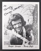 ESTATE OF JEREMY BULLOCH - RUSTY GOFFE - PERSONAL AUTOGRAPH