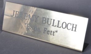 ESTATE OF JEREMY BULLOCH - STAR WARS - TABLE SIGN