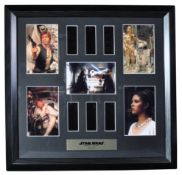 ESTATE OF JEREMY BULLOCH - STAR WARS - FILM CEL DISPLAY