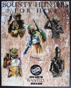 ESTATE OF JEREMY BULLOCH - STAR WARS - SIGNED POSTER