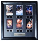 ESTATE OF JEREMY BULLOCH - STAR WARS - FILM CEL DISPLAY