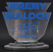 ESTATE OF JEREMY BULLOCH - STAR WARS CELEBRATION - PLAQUE