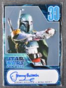 ESTATE OF JEREMY BULLOCH - STAR WARS - SIGNED TRADING CARD
