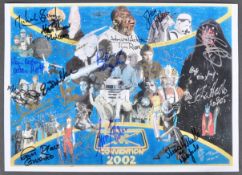 ESTATE OF JEREMY BULLOCH - STAR WARS - MULTI-SIGNED ARTWORK