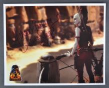 ESTATE OF JEREMY BULLOCH – STAR WARS – OFFICIAL PIX SIGNED PHOTO