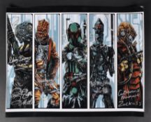 ESTATE OF JEREMY BULLOCH - STAR WARS - BOUNTY HUNTER 16X12