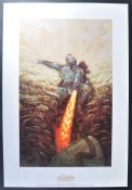ESTATE OF JEREMY BULLOCH - STAR WARS - DAVE DORMAN ARTWORK