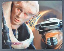 ESTATE OF JEREMY BULLOCH – STAR WARS - CELEBRATION II SIGNED PHOTO