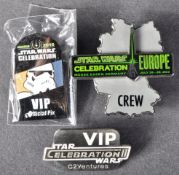 ESTATE OF JEREMY BULLOCH - STAR WARS CELEBRATION - VIP BADGES