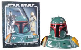 ESTATE OF JEREMY BULLOCH - STAR WARS - BOBA FETT COOKIE JAR