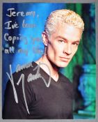 ESTATE OF JEREMY BULLOCH - JAMES MARSTERS (BUFFY) - SIGNED 8X10