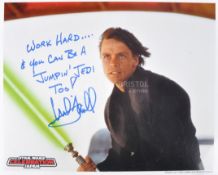 ESTATE OF JEREMY BULLOCH - STAR WARS - MARK HAMILL SIGNED PHOTO