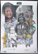 ESTATE OF JEREMY BULLOCH - STAR WARS - LTD ED PRINT