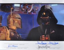 ESTATE OF JEREMY BULLOCH - STAR WARS - ESB MULTI SIGNED 11X14