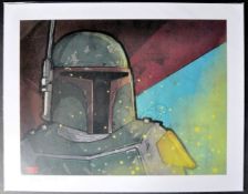 ESTATE OF JEREMY BULLOCH - STAR WARS - BOBA FETT ARTWORK