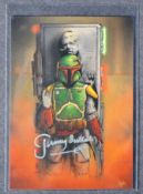 ESTATE OF JEREMY BULLOCH - STAR WARS - SIGNED TRADING CARD