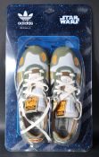 ESTATE OF JEREMY BULLOCH - STAR WARS - ADIDAS BOBA FETT TRAINERS
