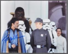ESTATE OF JEREMY BULLOCH - STAR WARS - BILLY DEE WILLIAMS AUTOGRAPH