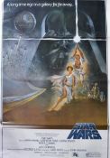 ESTATE OF JEREMY BULLOCH - STAR WARS - ONE SHEET MOVIE POSTER