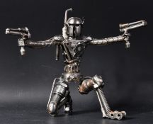 ESTATE OF JEREMY BULLOCH - STAR WARS - FAN ART BOBA FETT SCULPTURE