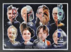 ESTATE OF JEREMY BULLOCH - STAR WARS CELEBRATION - ARTWORK