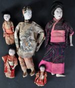 COLLECTION OF ASSORTED ORIENTAL DOLLS