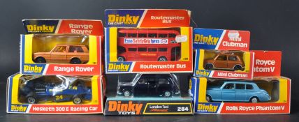 COLLECTION OF VINTAGE DINKY TOYS DIECAST MODEL CARS