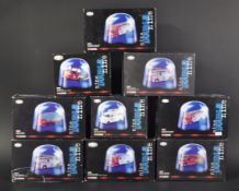 COLLECTION OF CORGI ' NINE DOUBLE NINE ' DIECAST FIRE ENGINES