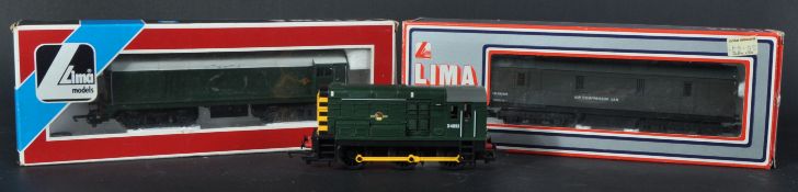 COLLECTION OF LIMA & HORNBY 00 GAUGE MODEL RAILWAY DIESEL LOCOS