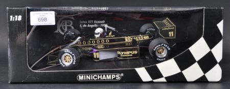 MINICHAMPS 1/18 SCALE DIECAST LOTUS RENAULT 97 T