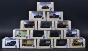 COLLECTION OF ASSORTED OXFORD DIECAST 1/76 SCALE MODEL CARS