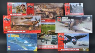 COLLECTION OF ASSORTED AIRFIX PLASTIC MODEL KITS