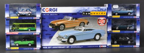 COLLECTION OF ASSORTED CORGI VANGUARDS & OMINIBUS DIECAST MODELS