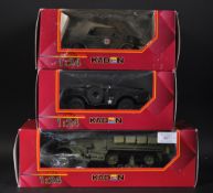 COLLECTION OF X3 KADEN 1/24 SCALE DIECAST MILITARY MODELS