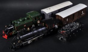SCRATCH BUILT RAILWAY LOCOMOTIVES & CARRIAGES