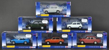 COLLECTION OF CORGI VANGUARDS 1/43 SCALE DIECAST MODEL CARS