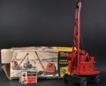 VINTAGE TRIANG TINPLATE MODEL JONES KL 44 CRANE