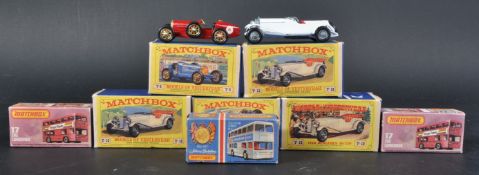 COLLECTION OF VINTAGE LESNEY MATCHBOX DIECAST MODELS
