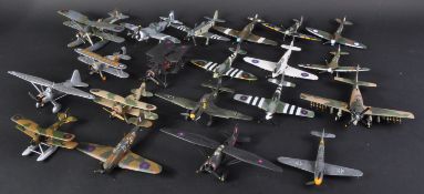 COLLECTION OF ASSORTED CORGI AVIATION DIECAST MODEL PLANES
