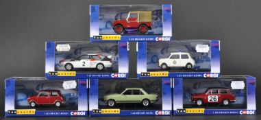 COLLECTION OF CORGI VANGUARDS 1/43 SCALE DIECAST MODEL CARS