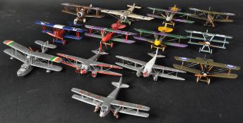 COLLECTION OF ASSORTED CORGI AVIATION DIECAST MODEL PLANES