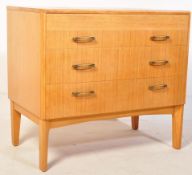 A RETRO VINTAGE 1960S MID 20TH CENTURY CHEST OF DRAWERS