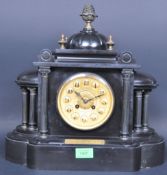 EARLY 20TH CENTURY SLATE MANTEL CLOCK