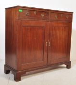 A 19TH CENTURY MAHOGANY SIDEBOARD / CREDENZA