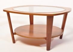 VINTAGE MID 20TH CENTURY TEAK WOOD ASTRO STYLE COFFEE TABLE