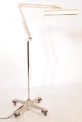 LARGE RETRO MDEICAL ANGLEPOISE FLOOR STANDING STANDARD LAMP