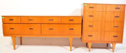 A RETRO VINTAGE 1960S TEAK STONEHILL SIDEBOARD