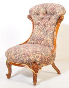 19TH CENTURY VICTORIAN NURSING CHAIR