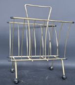 RETRO ATOMIC SPUTNIK STYLE METAL RECORD VINYL RACK